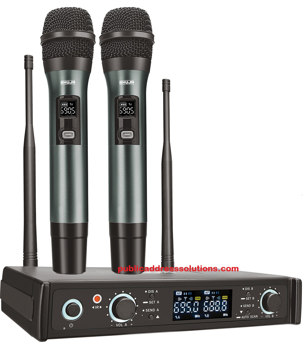 Ahuja AWM 800U2 Premium & Very High Quality Dual UHF Wireless