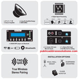 Studiomaster Clio 156 Active Active Speaker with Bluetooth&USB (500watts)