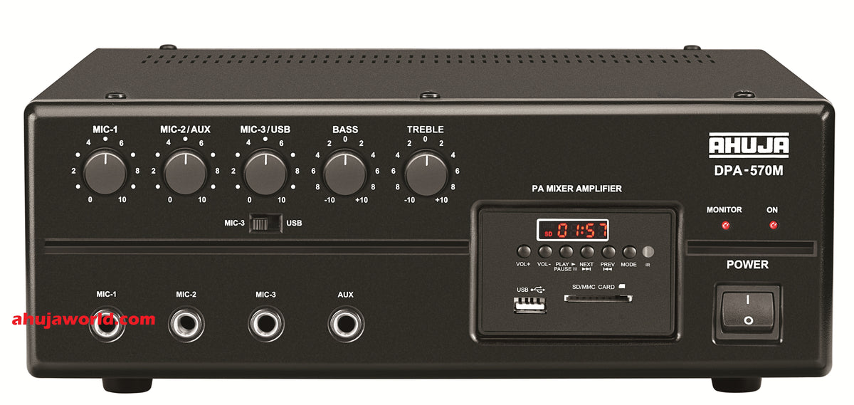 Ahuja DPA 570M Amplifier With Bluetooth & USB(50watts