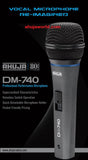Ahuja DM 740 Wired microphone for Vocal & Stage