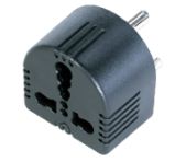 MX 1356  UNIVERSAL CONVERSION PLUG - 3 PIN - CONVERTS 5 Amps TO 15 Amps