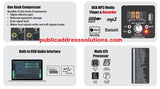 Studiomaster Orb 822 SC Mixer (8 Channel) With Inbuilt Audio Interface, Recording, Bluetooth, USB, Equalizer & One knob Compressor