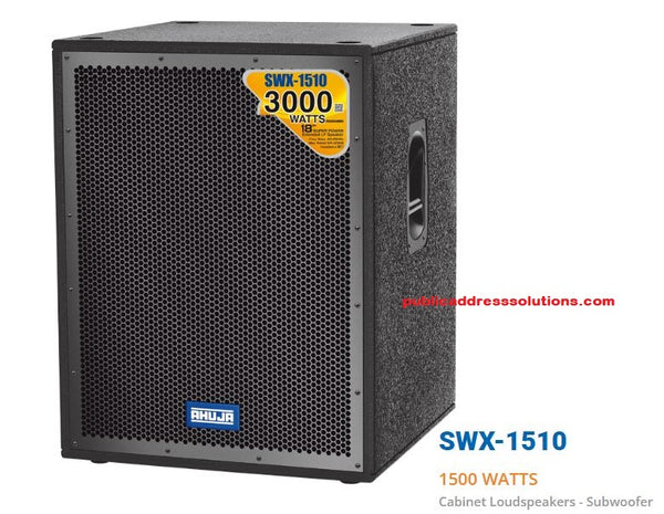 Ahuja SWX 1510 Sub-woofer (1500watts) – publicaddresssolutions