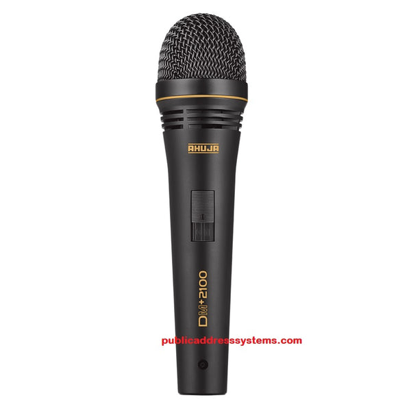 Ahuja DM +2100 Wired microphone for Vocal Stage (Good Bass mic)