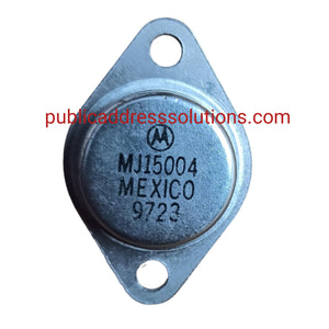 Transistor MJ15004 - Ahuja Original Spares