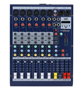 Studiomaster AiR 6U Mixer (6 Channel)