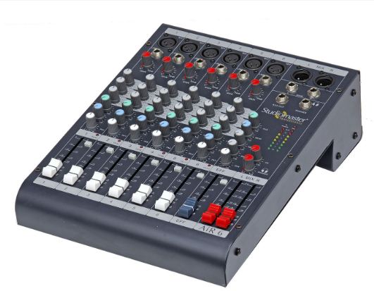 Studiomaster AiR 6 Mixer (6 Channel)