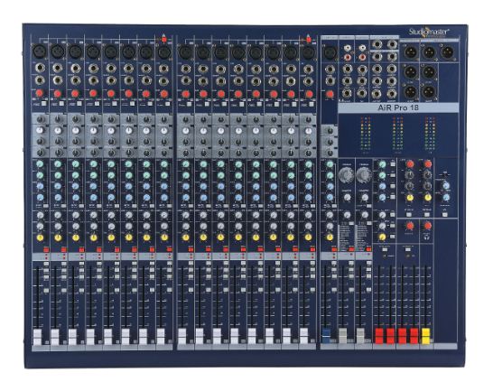 Studiomaster AiR Pro 18 Mixer (18 Channel)