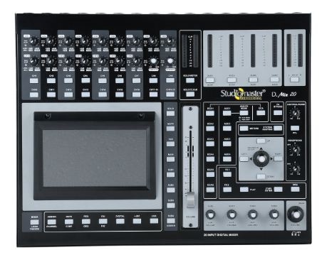 Studiomaster D.MIX 20 Mixer (16 Channel) – publicaddresssolutions