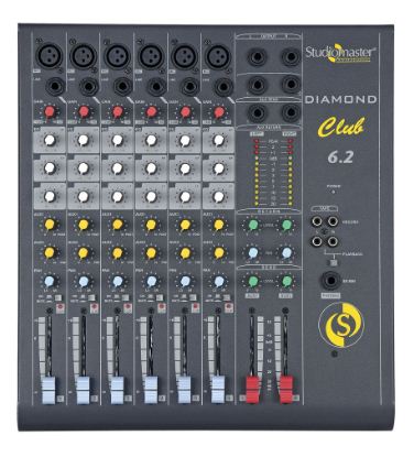 Studiomaster DC 6.2 Mixer (6 Channel)