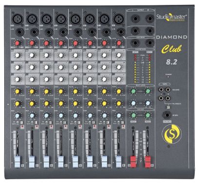 Studiomaster DC 8.2 Mixer (8 Channel)