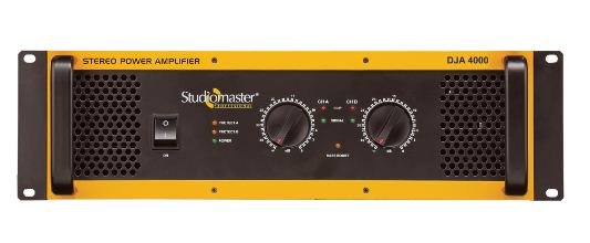 Studiomaster DJA 4000 Dual Channel Amplifier (1950+1950watts)