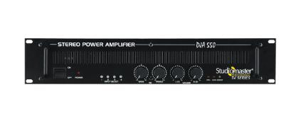 Studiomaster DJA 550 Stereo Amplifier (250+250watts)
