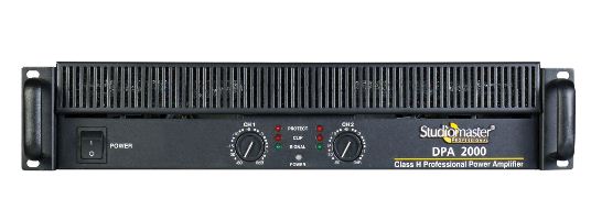 Studiomaster DPA 2000 Dual Channel Amplifier (2250+2250watts)