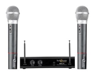 Studiomaster ER 31/EM 31/EM 31 Wireless microphone