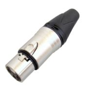 MX 2974 XLR 3 PIN EXTENTION FEMALE CONNECTOR