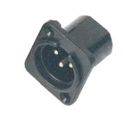 MX 455  3 PIN MIC CONNECTOR SOLDER TYPE