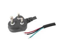 MX 569 3 PIN MAINS CORD (15 Amps) 40/38" SWG. 1.8 Meters