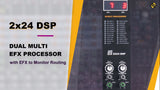 Studiomaster ORB 1822 Mixer Premium mixer with Bluetooth, Recording, Graphic Equilizer, Dual Echo and One knob Compressor