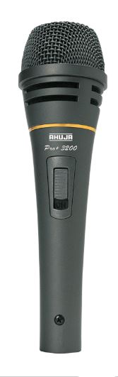 Ahuja PRO 3200 Premium Wired microphone
