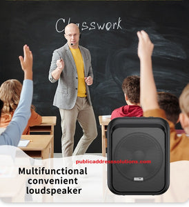 Ahuja NBA 25DW with Bluetooth, USB and SD card option Wireless speaker. Best for Teachers, Doctors & Public address of a small gathering