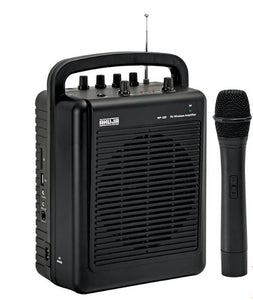 Ahuja WP 220M with Bluetooth, USB, Recording, Echo and Rechargable battery | Portable PA system for Indoor/Outdoor