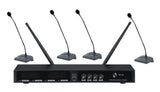 Studiomaster XR 100 4C UHF Wireless microphone (4 Table/Conference Microphones)